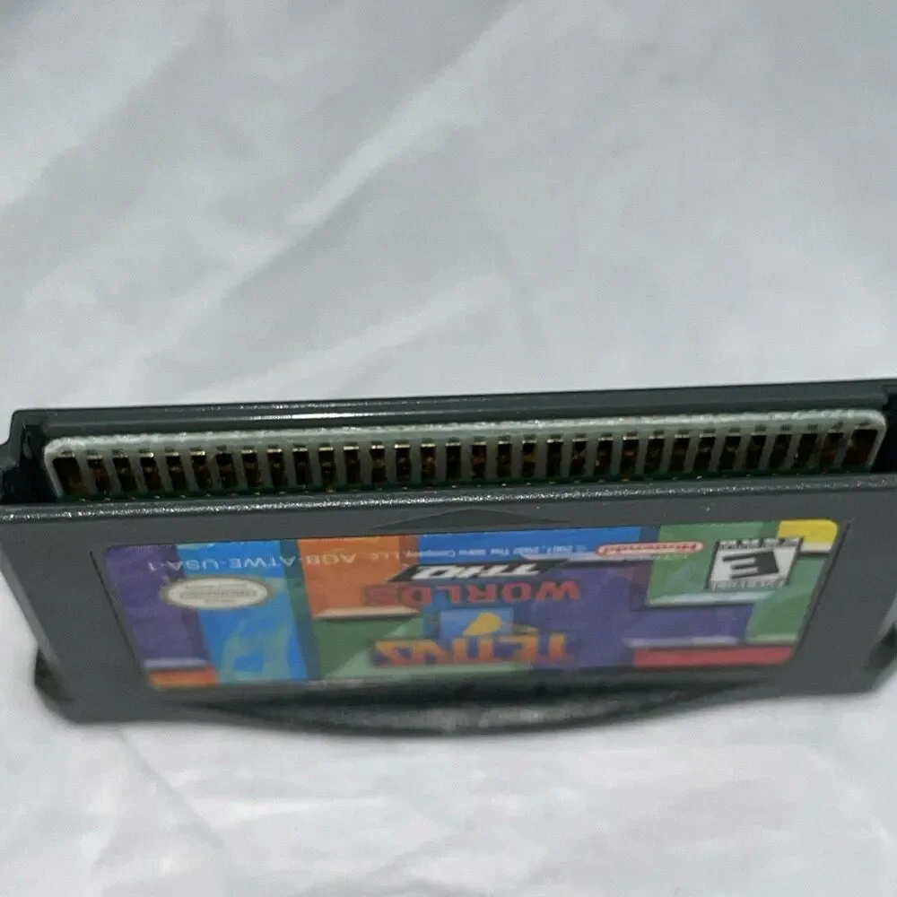 Tetris Worlds Nintendo Game Boy Advance GBA Cartridge Tested Working